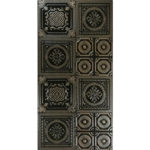 PLACA DECOR FAIANTA MALPENSA BLACK COPPER 30X60 CM