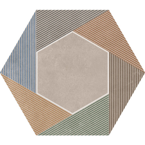 GRESIE HEXAGON ARTICA D?COR 21.5x25 CM